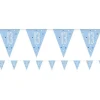 Blue Number 13 Plastic Bunting - 2.75M