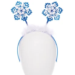 Blue Snowflake Headband