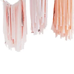 Blush & Rose Gold Streamer Ceiling Decoration