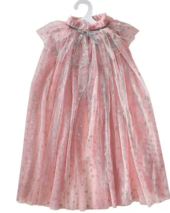 Blush & Silver Star Cape