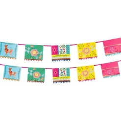 Boho Mix Pom Pom Bunting - 4M