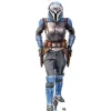 Bo-Katan Star Wars Blue Cardboard Cutout - 186Cm X 67Cm