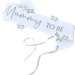 Botanical 'Mummy To Be' Sash