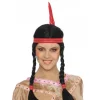 Braided Wig With Feather