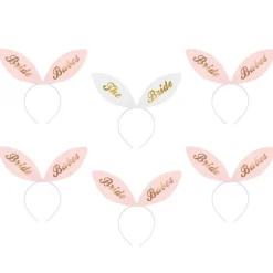 Bride Squad Bunny Ears Card Headbands