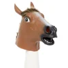 Brown Horse Rubber Mask