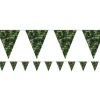 Camouflage Print Plastic Bunting - 3.7M