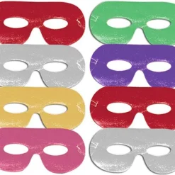 Card Eye Masks - Assorted (8Pk)