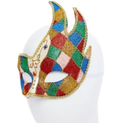 Carnival Jester Masquerade Mask