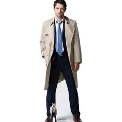 Castiel (Misha Collins) Supernatural Cardboard Cutout - 184Cm X 63Cm