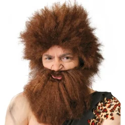 Caveman Wig With Beard