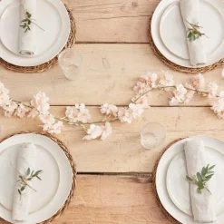 Cherry Blossom Foliage Wire Garland - 1.8M