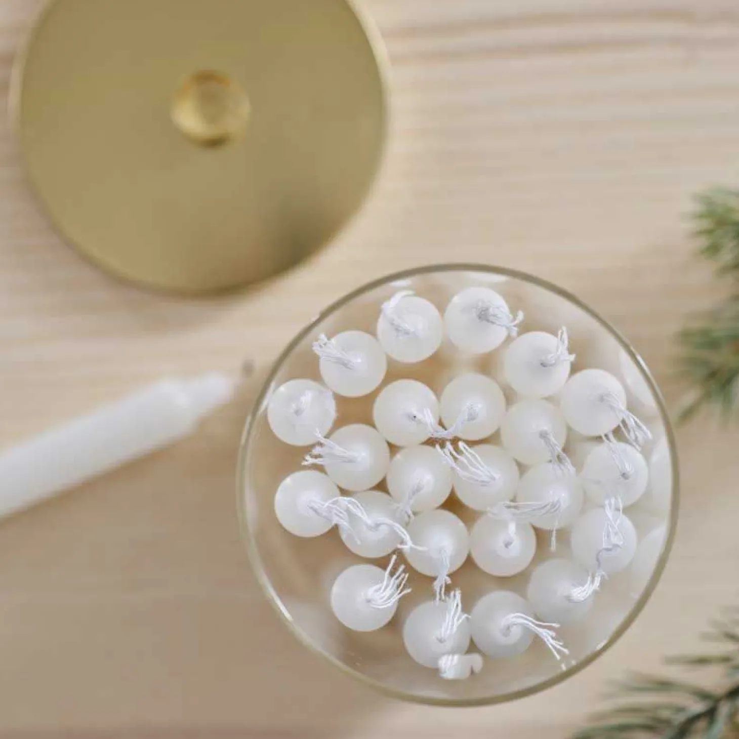 Christmas Candle Advent Calendar - 15Cm