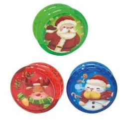 Christmas Light Up Yoyo's 5.5Cm