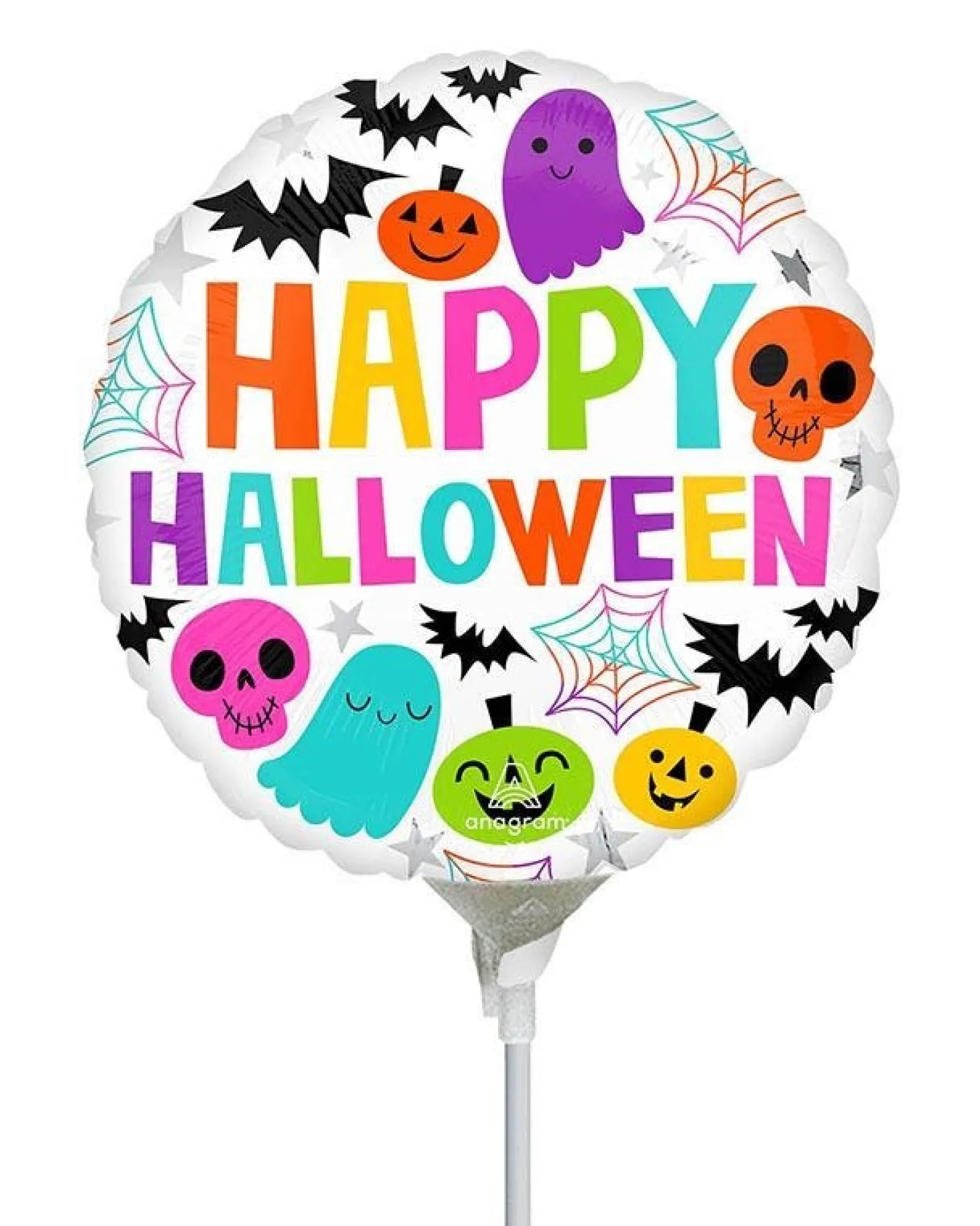 Colorful & Creepy Halloween Air Fill Balloon