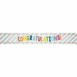 Congratulations Foil Banner