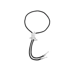 Cowboy Bootlace Necktie