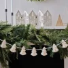 Cream Honeycomb Trees Garland - 2M