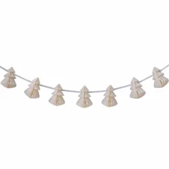 Cream Honeycomb Trees Garland - 2M