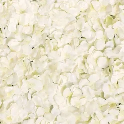 Cream Hydrangea Flower Wall - 40 X 60Cm