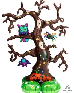 Creepy Tree Air Fill Airloonz Balloon - 62" Foil