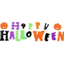 Cute Happy Halloween Gel Window Cling