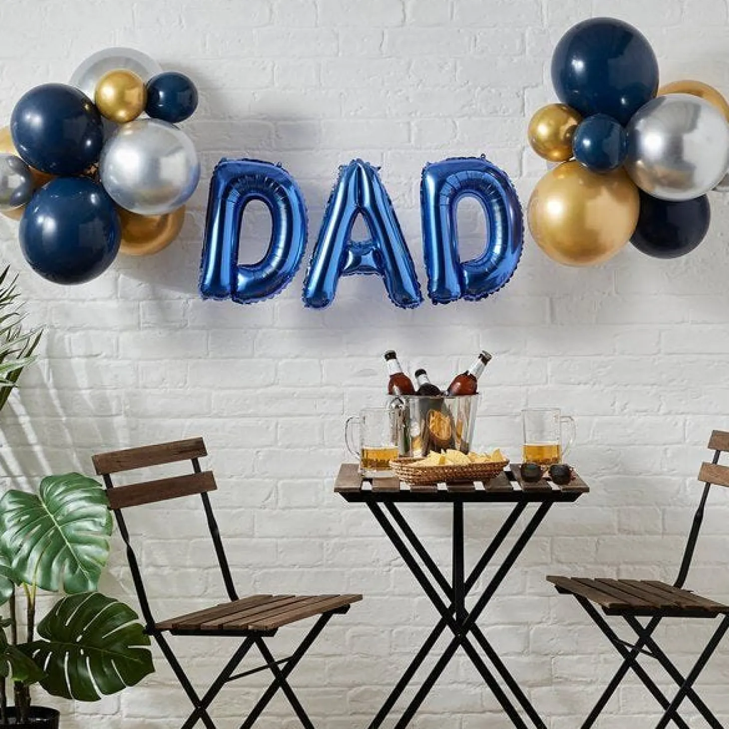 Dad Balloon Bunting Cloud