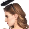 Dark Angel Marabou Halo