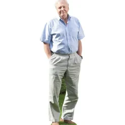 David Attenborough Cardboard Cutout - 90Cm X 31Cm
