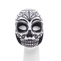 Day Of The Dead Skull Masquerade Mask