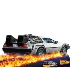 Delorean Car Back To The Future Cardboard Cutout - 90Cm X 195Cm