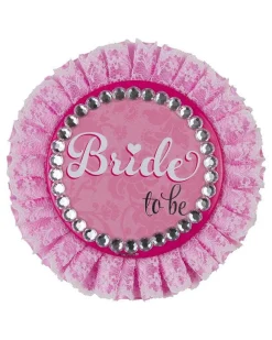 Deluxe 'Bride To Be' Badge - 11Cm