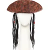 Deluxe Pirate Hat With Hair