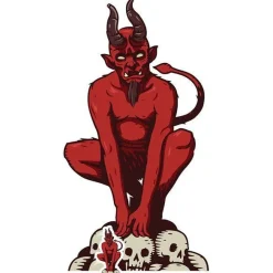 Devil Cardboard Cutout - 153Cm X 83Cm