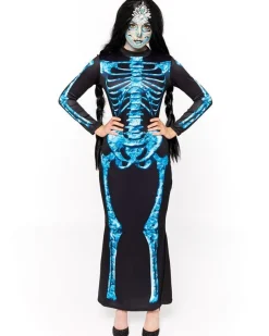 Diamond Skeleton Dress - Adult Costume