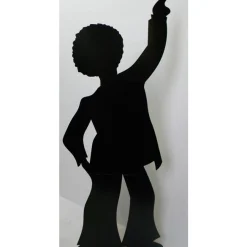 Disco Dancer Male Silhouette Cardboard Cutout - 185Cm X 80Cm