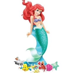 Disney Ariel Cardboard Cutout - 134Cm X 58Cm