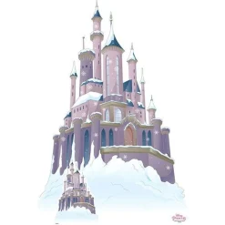 Disney Castle Winter Cardboard Cutout - 133Cm X 92Cm