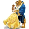 Disney Princess Belle Beauty & The Beast Cardboard Cutout - 78Cm X 61Cm