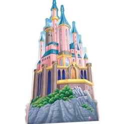 Disney Princesses Castle Cardboard Cutout - 175Cm X 100Cm