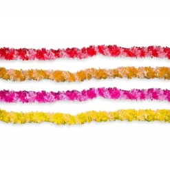 Diwali Lei Assorted Colour Garlands (4Pk)