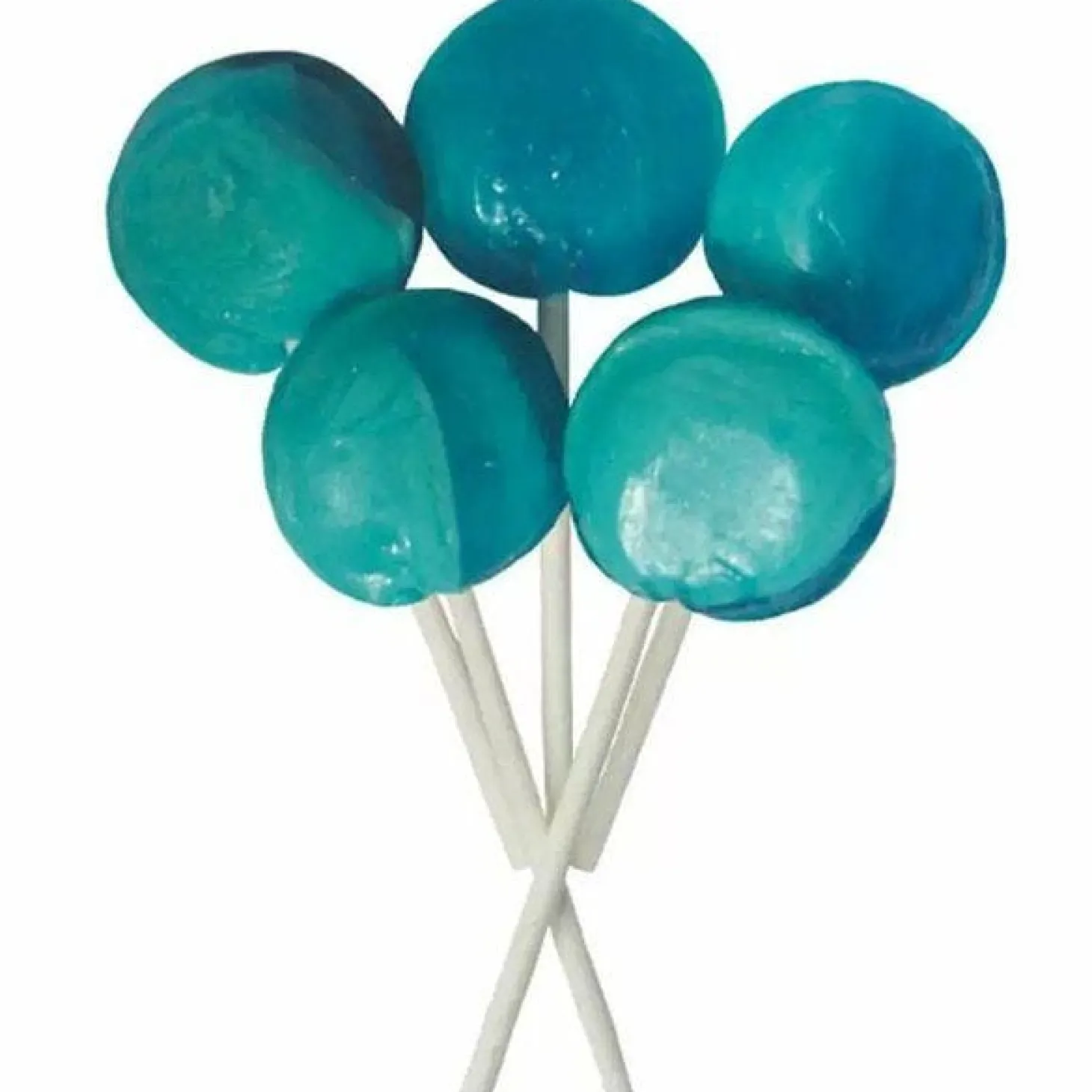 Dobsons Blue Raspberry Lollipops - 1.755Kg - Individually Wrapped (80Pk)