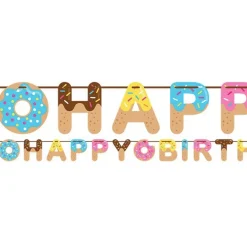 Doughnut Time Ribbon Banner - 2.6M
