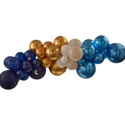 Eid Moon & Stars Balloon Arch - 75 Balloons