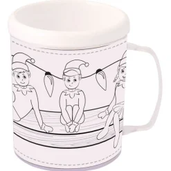Elfin Around Colouring Mug