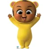 Eric Yellow Bear Boss Baby Cardboard Cutout - 89Cm X 61Cm
