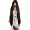 Extra Long Black Wig - 100Cm