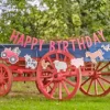 Farm Friends Happy Birthday Bunting