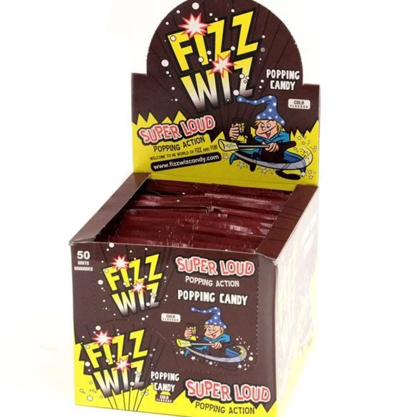 Fizz Wiz Popping Candy - Cola Flavour X50