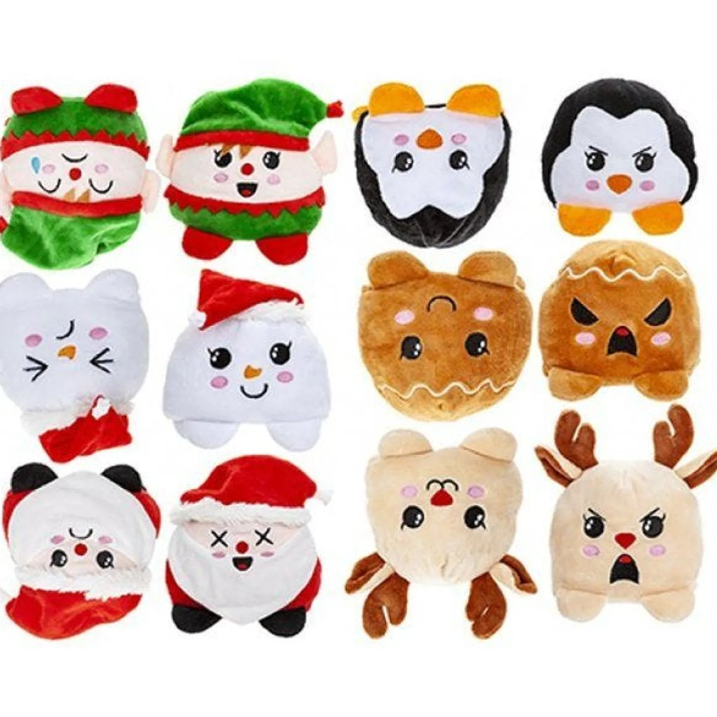 Flip'Em Christmas Characters - 20Cm Assorted Designs